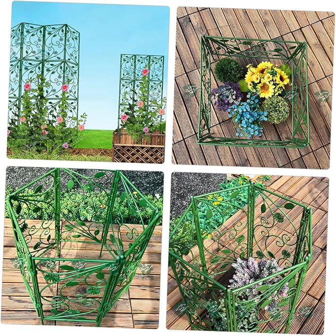 6pcs Climbing Flower Stand Screen Sturdy Material for Indoor Garden Trellis