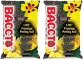 Michigan Peat 1440 Baccto Lite Premium Potting Soil for Gardening Seed Starting Propagation and More 40 Quart Bag (2 Pack)