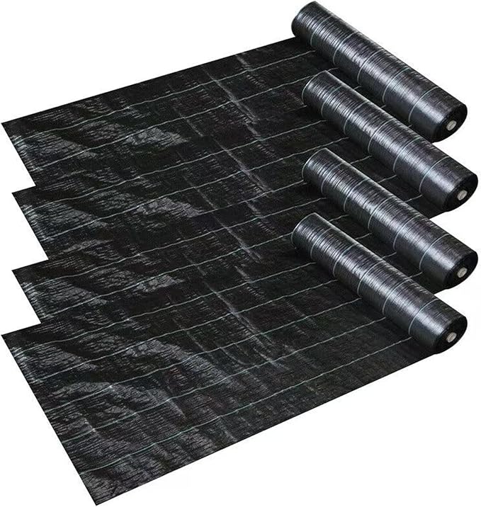 3 x 300FT Weed Barrier Landscape Fabric 3.2 oz Heavy Duty Premium Garden Cover Weed Mat Polyethylene Weed Cloth for Commercial and Home