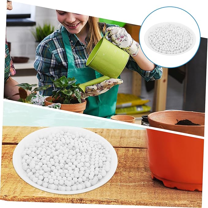 HANABASS 2Bags Bonsai Ceramsite Hydroponic Cultivation Soil Substrate for Indoor Plants Enhances Aeration Drainage Growing for Succulents