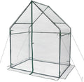 Gardzen Mini Greenhouse with Mesh Cover Portable Outdoor Greenhouse Enhanced Ventilation Ideal for Spring Summer &amp Fall 36.2(L) x53.3(W) x66.1(H)