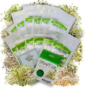 Handy Pantry Organic Sprouting Seed Assortments - Microgreens Sprout Seeds Variety Pack (12 Pack - Premeasured)
