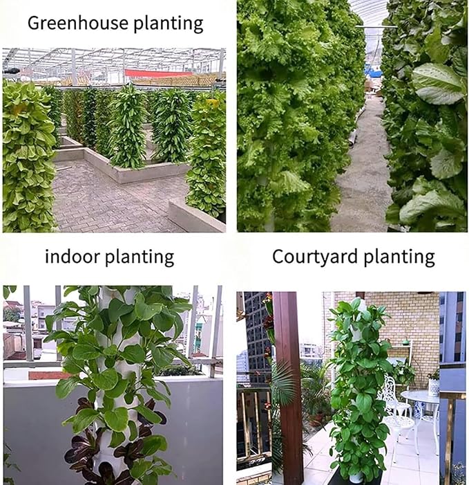 Hydroponic Tower Hydroponic Cultivation Kit of Garden for Herb Fruits and Vegetables for Herb Fruits and Vegetables