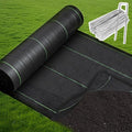 Weed Blocker Ground Cover Fabric Heavy Duty Woodland Weed Control Cloth Woven Fabric for Planting Landscaping Driveway (Color : WxL Size : 1.2x50m/3.9x164ft)