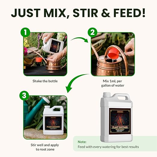 Humboldts Secret Plant Enzymes | 7000 Active Units per mL | Root &amp Soil Enzyme Additive for Hydroponic and Aeroponic Systems | Boosts Growth and Root Strength for Maximum Nutrient Uptake | 16 Oun