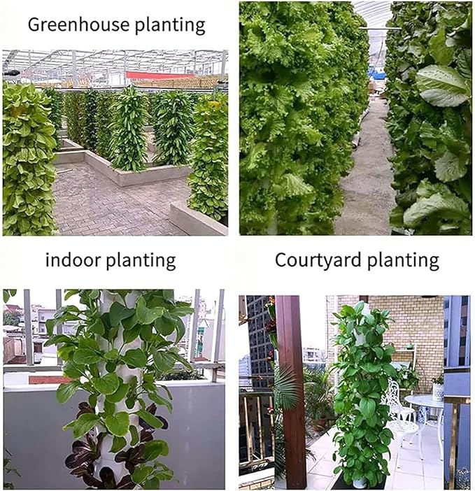 Hydroponics hydroponic Cultivation kit hydroponic Tower Cultivation System 14 Layers and 70 Planting Holes
