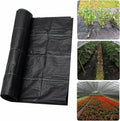 Weed Barrier Control MembraneLandscape Fabric Heavy-DutyGround Cover Breathable Geotextile (90gsm)Water Permeable and Tearproof Gardening Mat for Flower Bed Vegetable Black ( Battery *1 : 2X12m )