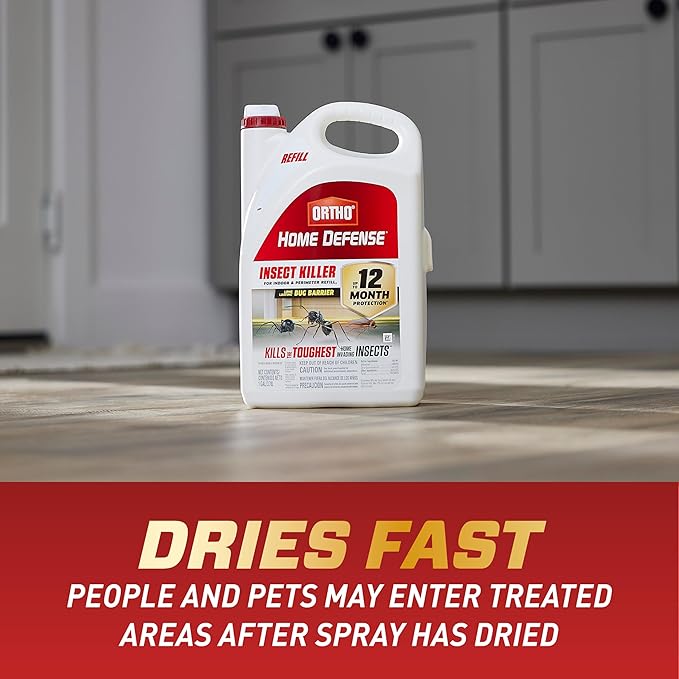 Ortho Home Defense Insect Killer for Indoor and Perimeter2 with Trigger Spray - Ready-to-Use Bug Spray Kills Ants Roaches and Spiders 1 gal. (2-Pack)