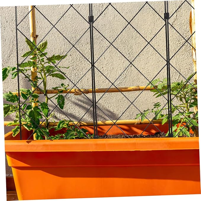 5Pcs Sturdy Plant Climbing Trellis for Garden Support for Potted Plants and Vines Frame for Home and Commercial Gardening
