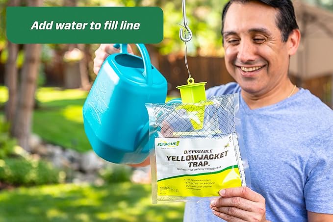RESCUE! Disposable Yellowjacket Trap - Mountain &amp Pacific Formula - 12 Traps