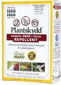 Plantskydd Animal Repellent - Repels Deer Rabbits Elk Moose Hares Voles Squirrels Chipmunks and Other Herbivores Wettable Powder Concentrate - 2.2 LB Box - Makes 2.5 Gallon Liquid (PSP-R2)