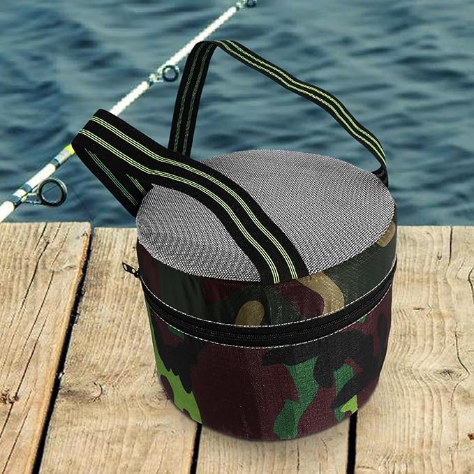 Toyvian Portable Gardening Work Stool with 18cm High Sturdy Foam Seat Lightweight Camping Footstool for Weeding and Outdoor Gardening Small Wearable Farming Chair with Camouflage