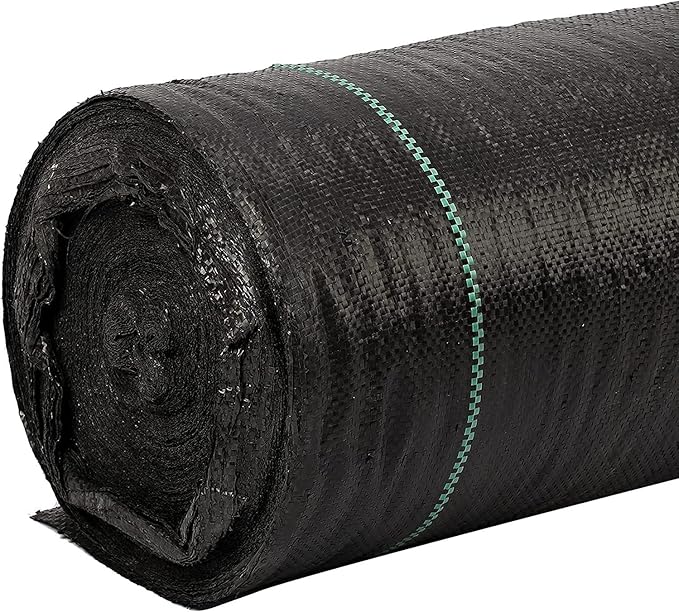 Premium Weed Control Membrane - U-V Stabilized Ground Cover for Garden Patio and Pathway - 2x10m Heavy Duty Fabric
