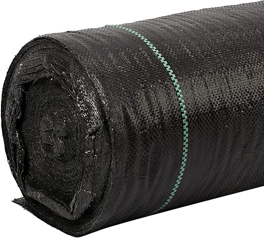 Premium U-V Stabilized Weed Control Membrane - 2x10m Ground Cloth for Gardens Patios and Pathways