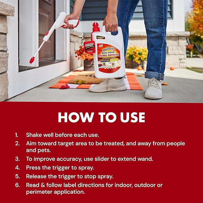 Spectracide Bug Stop Home Barrier 1-Gallon (4 Pack)