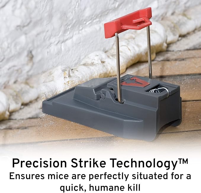 Victor Quick Kill Mouse Trap (Pack of 12 traps) Easy to Set mouse trap