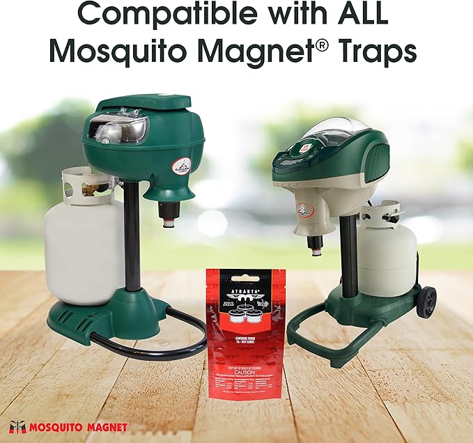 Mosquito Magnet ATRAKTA Mosquito Trap Attractant Pods – ATRAK3N - Lure for Traps - Increase Catch Rates - 3 Pack