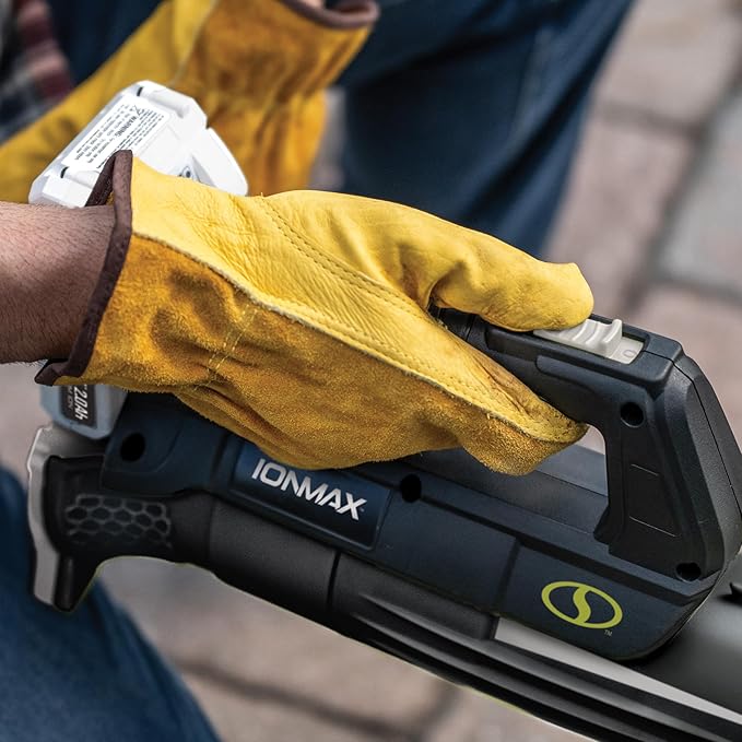 Sun Joe 24-Volt Cordless Compact Turbine Leaf Blower 100 MPH Air Speed 280 CFM Airflow