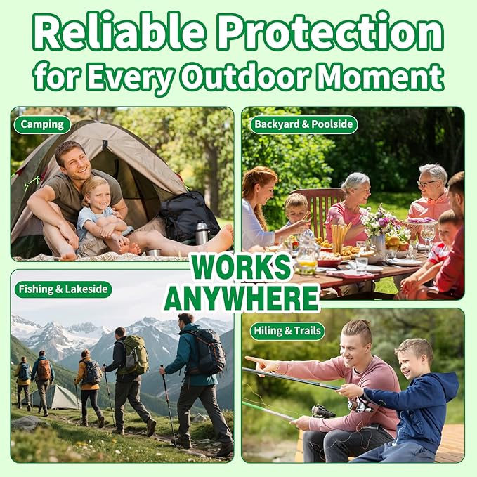 Natural Mosquito Repellent Outdoor Patio Pills Peppermint Oil 10 Pcs Natural Mosquito Repellant Balls Safe for Kids &amp Pets Bug Deterrent for Home &amp Patio Keep Mosquitoes Camping Travel Fis