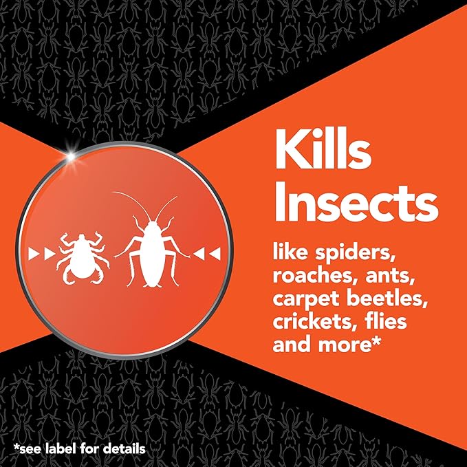 Raid Max Fogger Insect Killer for Mosquito Ant Roach Spider Flea for Indoor Use 2.1 oz 3 Count (Pack of 1)