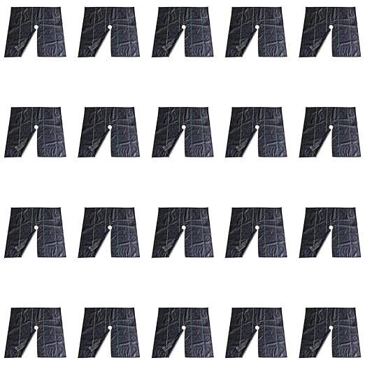 20 Sheet Gardening Weed Control Fabric Ventilated Presentation Substance Reduces Soil Abrasion for Lawns Flowerbeds Easy Installation Plan Nonwoven Grass Fabric