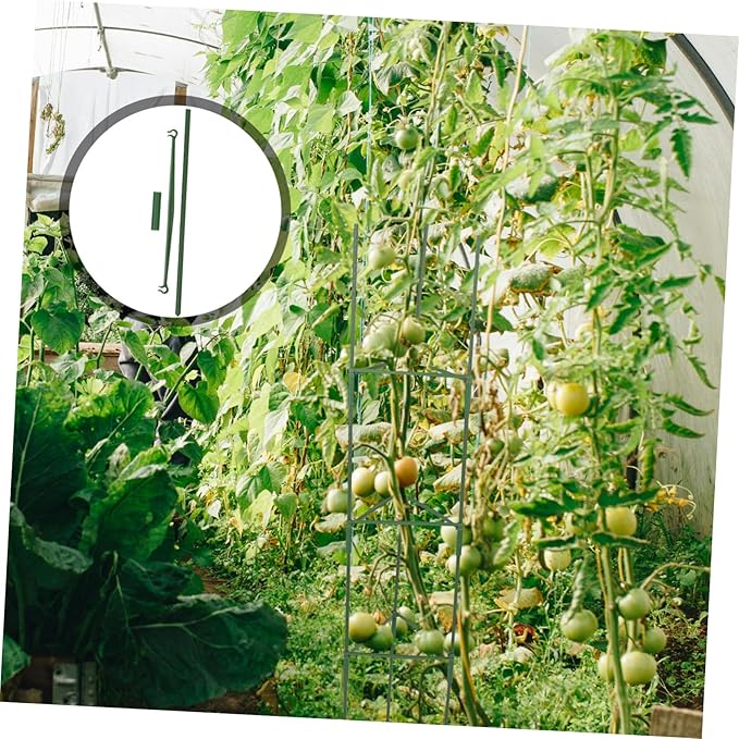 BESPORTBLE 3sets Metal Garden Plant Trellis for Climbing Plants Support Stand for Tomatoes Vines and Flowers for Patio Gardening