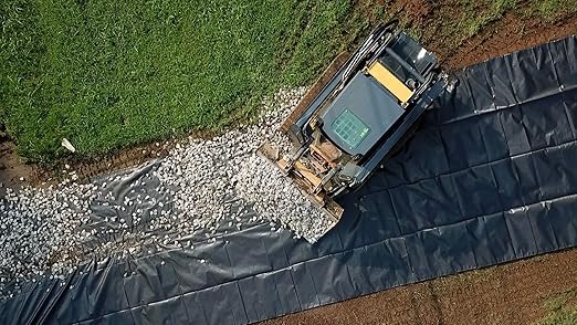 Polyester Filter Fabric (12.5' X 60') - High Flow Rate - Erosion Control - Commercial Grade