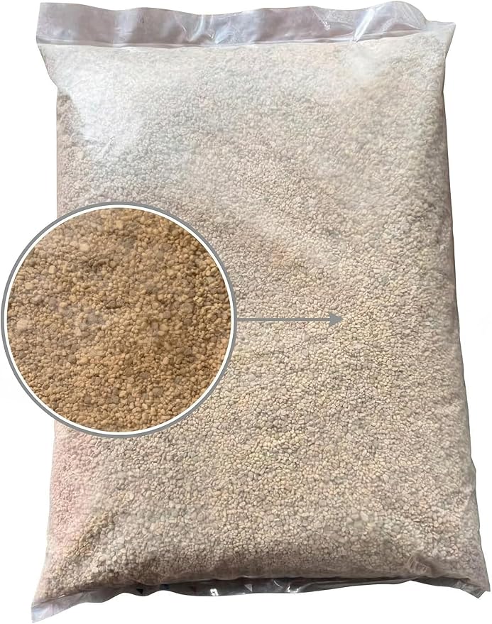 Premium Succulent &amp Bonsai Soil Mix with Fired Akadama Kanuma Ezo Volcanic Sand &amp Pumice - Fast Draining Volcanic Rock Substrate for Cacti &amp Alpine Plants - 10 Liters (13.5 lbs)