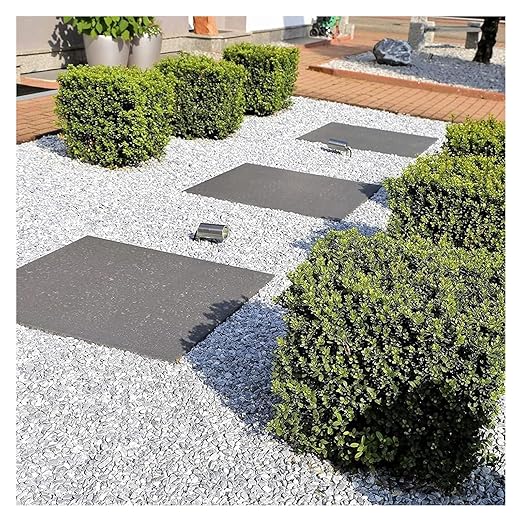 Driveway Fabric Weed Barrier Fabric Weed Control Film Garden Barrier Fabric for Flower Bed(1.2x15m/4x50ft)