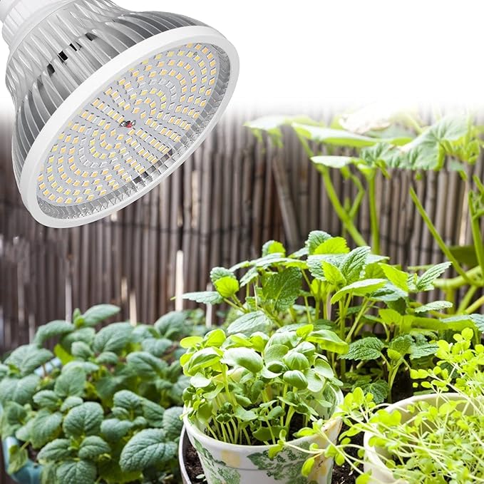 22W E27 200LED Plant Light Bulb Full Spectrum for Garden Greenhouse AC85V-285V Lamp Chips for Plant Lighting