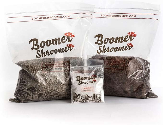 Boomer Shroomer 2 Inflatable Monotub 2 Spawn Bags and Bulk Bundle