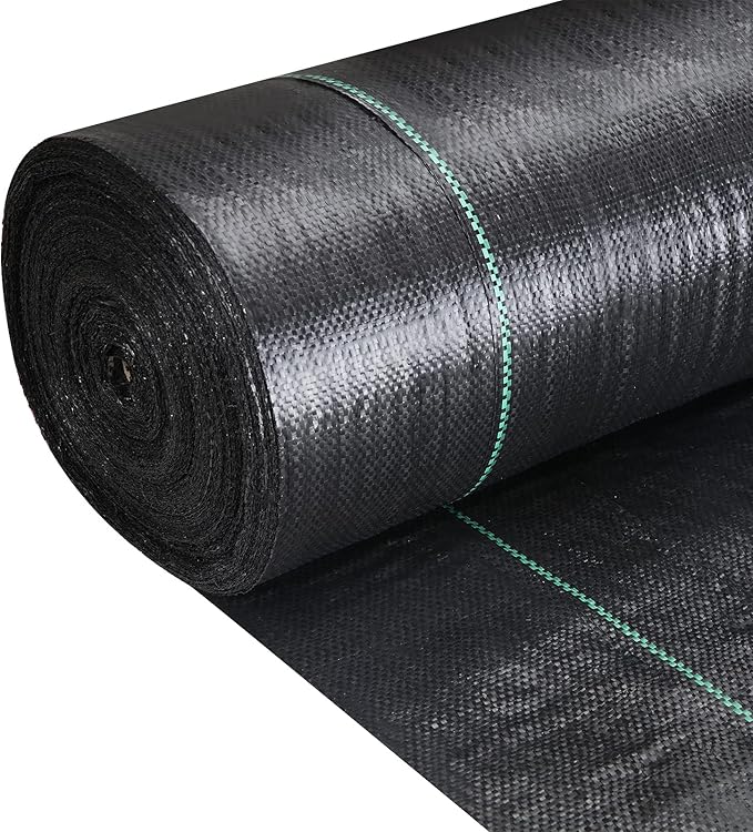 Driveway Fabric 6.5x300 ft - Commercial Weed Barrier Heavy Duty 3.5OZ Landscape Fabric for Road French Drain Erosion Control Construction Projects