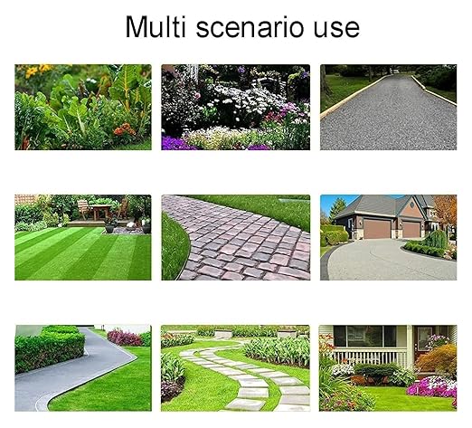 Driveway Fabric Weed Barrier Fabric Weed Control Film Garden Barrier Fabric Ground Cover for Landscaping Farming Gardening(1.2x60m/4x200ft)