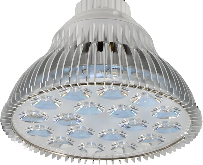ABI 25W Deep Red 660nm LED Light Bulb Bloom Booster for Flowering Fruting and Grow Spectrum Enhancement
