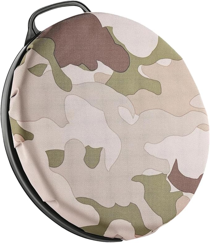5 Gallon Bucket Seat Cushion Multifunctional for Sitting 360 Degree Swivel Seat Bucket Lid for Car Washing Gardening Camping