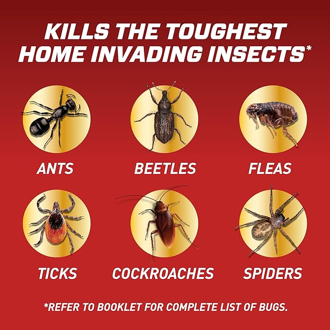 Ortho Home Defense Insect Killer for Indoor and Perimeter2 with Trigger Spray - Ready-to-Use Bug Spray Kills Ants Roaches and Spiders 1 gal. (2-Pack)
