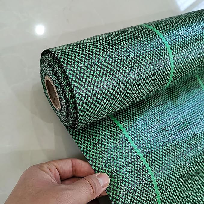 Weed Control Film Landscape Fabric Geotextile Durable Garden Weed Barrier Fabric Tree Protection Weed Mats(1.22x152m/4x500ft)