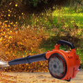 Leaf Blower Lawn Blower Gasoline Powered 468cfm Lightweight Handheld Blower 25.4cc 2-stroke Gas Blowers for Lawn Care