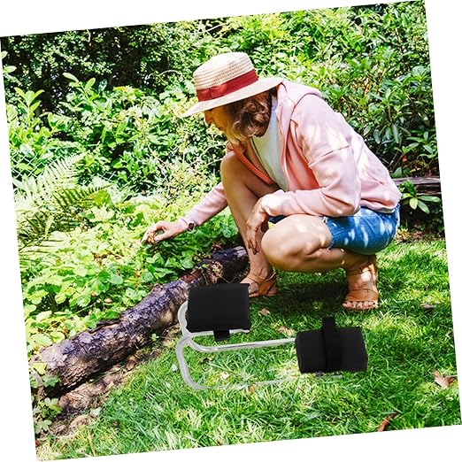 Gardening Kneeler Seat Kneeling Brace for Gardening Foam Pad Knee Pad Lightweight Kneeling Stool Dual-use Storage Bench