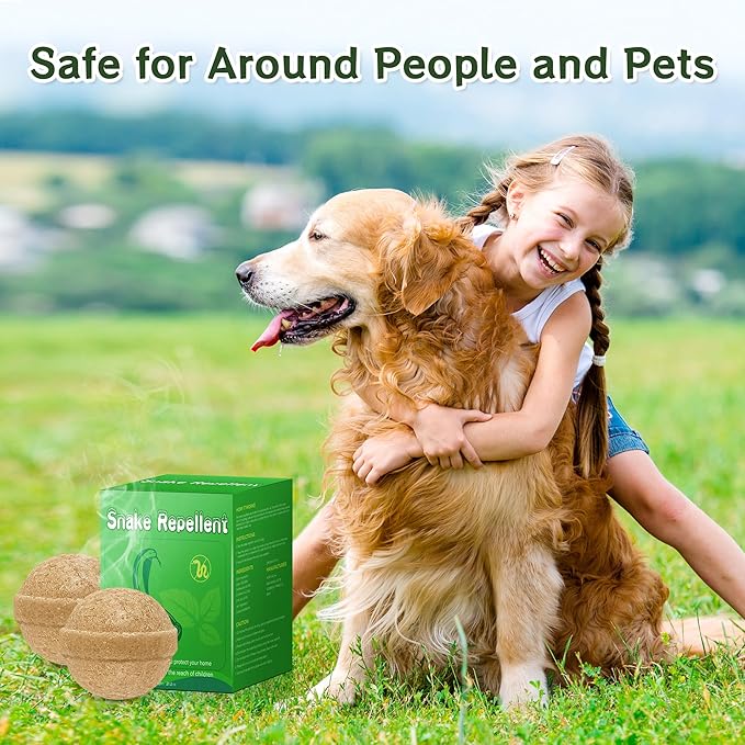 24Pack Snake Repellent - Keep Snake Away from Yard Garden Lawn Camping Areas – Snake Repellent Outdoor Ideal for Homeowners Families &amp Pet Owners
