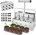 8 Cell Soil Blocker for Seeds Starting 2 inch Manual Soil Block Maker Seeds Blocker Durable Seeds Block Maker Soil Blocking Tool Soil Blocker Kit