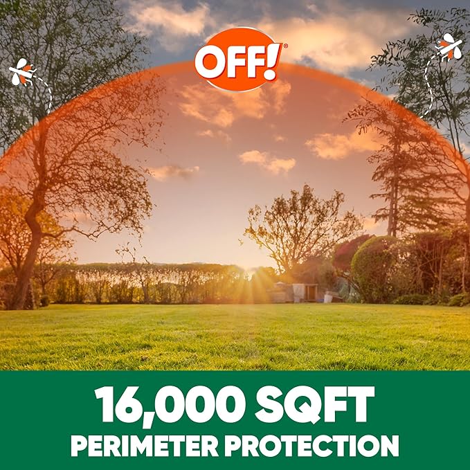 OFF! Backyard Bug Control Yard Pretreat Hose End Sprayer Kills and Repels Insects Covers up to 16000 Square Feet Outdoor Use 32 Ounce (Pack of 2)