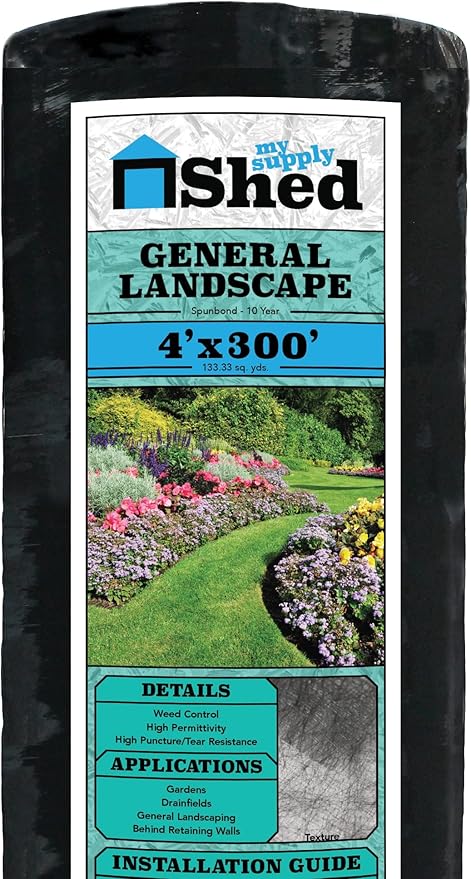 General Landscape Fabric by My Supply Shed (4'x300' 2oz)