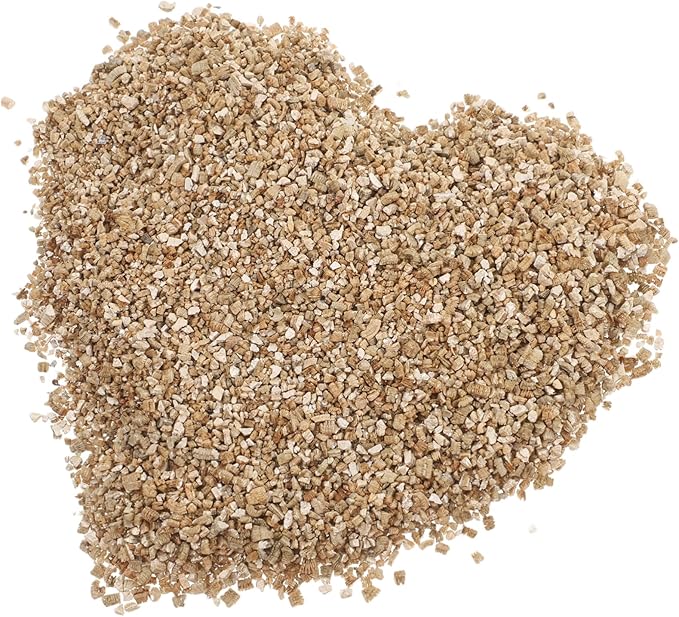 Sosoport 0.5kg Natural Vermiculite for Gardening Neutral Ph Fine Expanded Vermiculite for Plant and Mushroom Germination Excellent Moisture Retention for Home and Indoor Gardens
