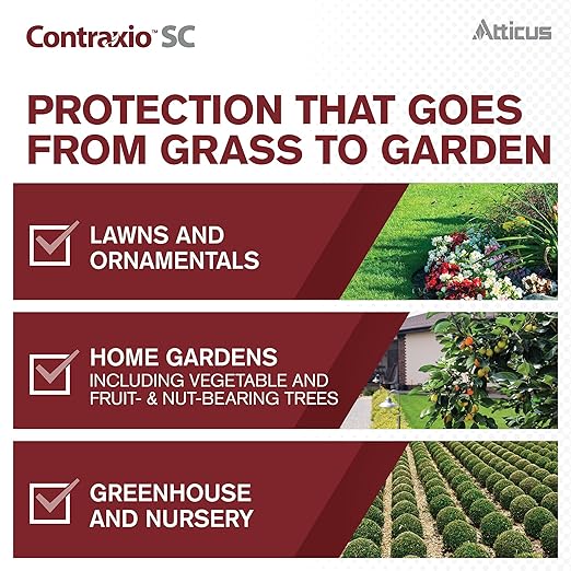 Atticus Contraxio SC Insecticide with Spinosad (32 OZ) Natural Pest Control for Lawn Landscapes and Gardens