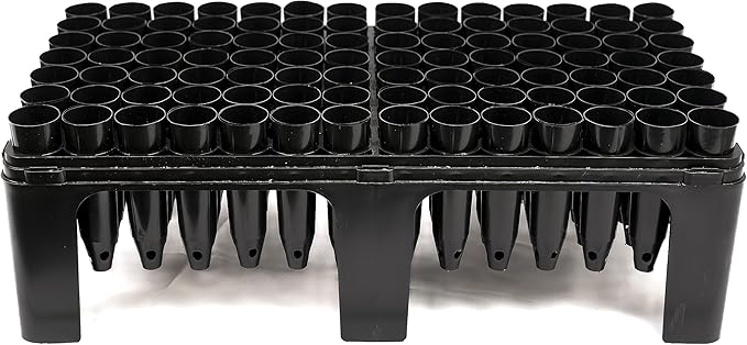 Stuewe &amp Sons – Ray Leach 98 Cavity Trays with SC7 Recycled Cone-Tainer Stubby Cells Growing Kit – 2 Pack