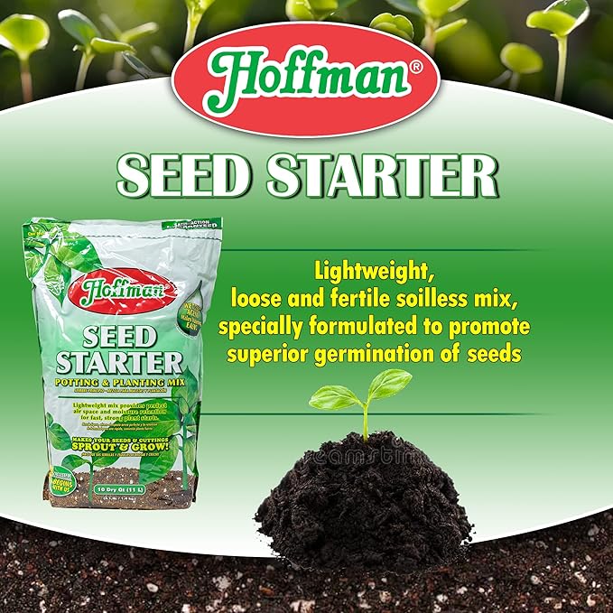 Hoffman 30103 Seed Starter Soil 10 Quarts