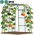 Suteck Tall Garden Arch Trellis 7.5ft – Metal Garden Arch for Climbing Plants Easy Assembly Outdoor Trellis for Vines &amp Flowers Home Gardeners