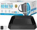 Bed Bug Trap — 4 Pack | TruGuard XL Bed Bug Interceptors (Black) | Extra Large Bed Bug Traps for Bed Legs | Reliable Insect Detector Interceptor and Monitor for Pest Control and Treatment