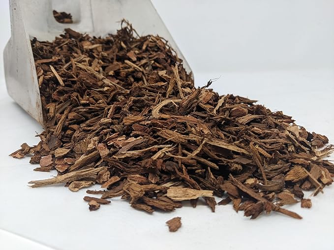 Orchid Fir Bark - Heat Treated - for Orchids Bromeliads Epiphytic Cacti Carnivorous Plants Anthuriums Philodendrons and Anthuriums (24 Quart)